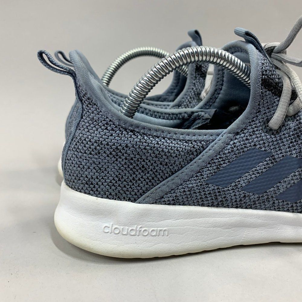 Adidas Cloudfoam Pure Running Shoes Women's 8 Blue White Athletic Run Training - Picture 2 of 11